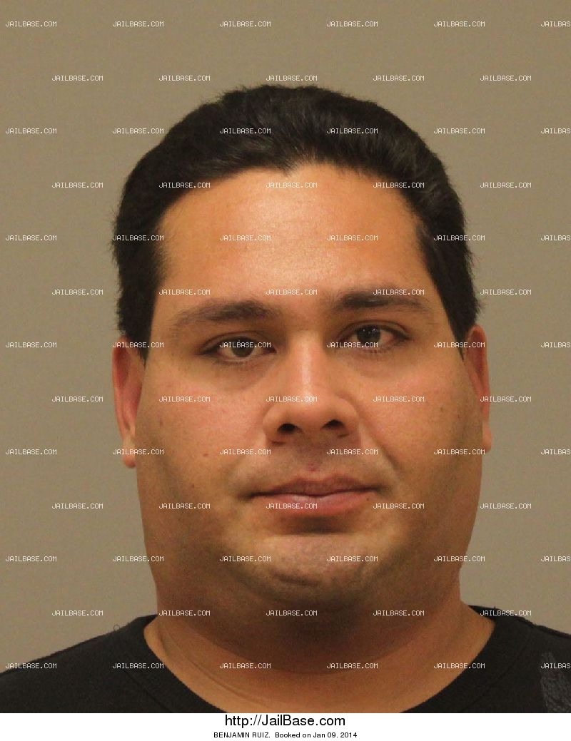 BENJAMIN RUIZ Booked on Jan. 09, 2014 JailBase