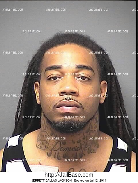 JERRETT DALLAS JACKSON | Arrested on July 12, 2014 | JailBase