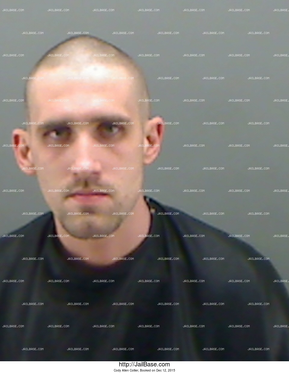 CODY ALLEN COLLIER | Booked on Dec. 12, 2015 | JailBase