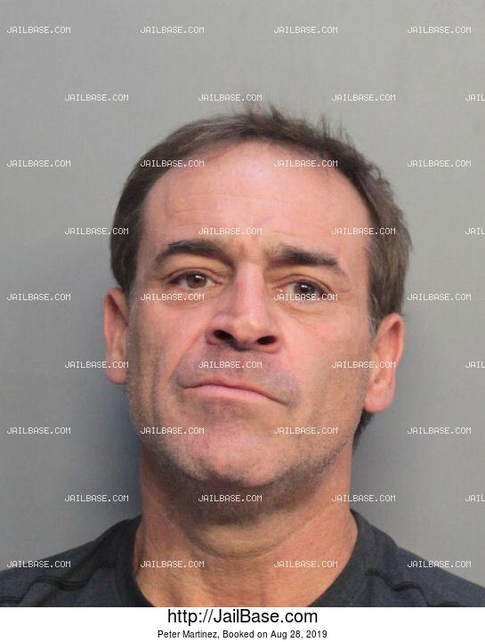 Peter Martinez | Arrested on Aug. 28, 2019 | JailBase