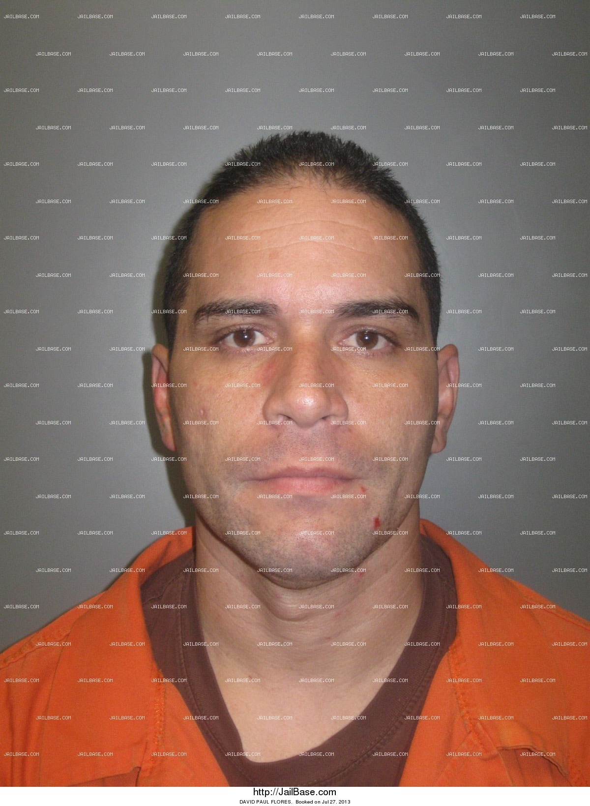 DAVID PAUL FLORES | Arrested on July 27, 2013 | JailBase